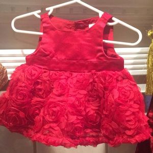 Newborn Red Dress